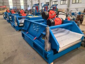 linear motion shale shaker used in drilling mud solids control 